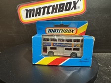 Matchbox Superfast Nr. 17 The Londoner Bus Silver Jubilee anthrazit Base #040