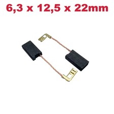 2x Motorkohlen 6,3x12,5x22mm