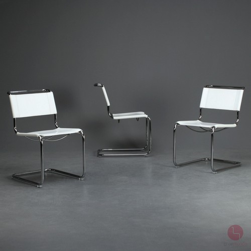 Thonet s33 freischwinger leder - thonet,