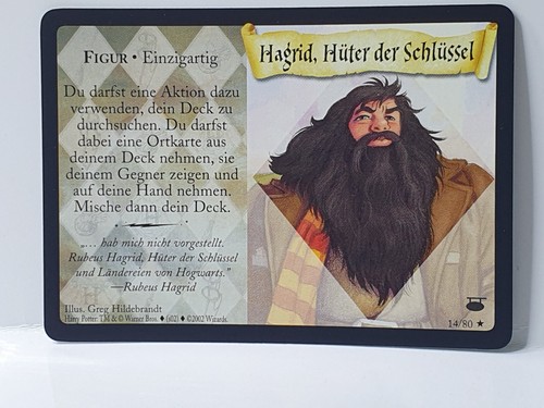 Harry potter tcg hagrid - potter,