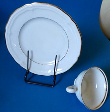 Alte Kaffeetasse + Dessertteller Marie Luise Goldrand  Seltmann Weiden U.S.Z. 