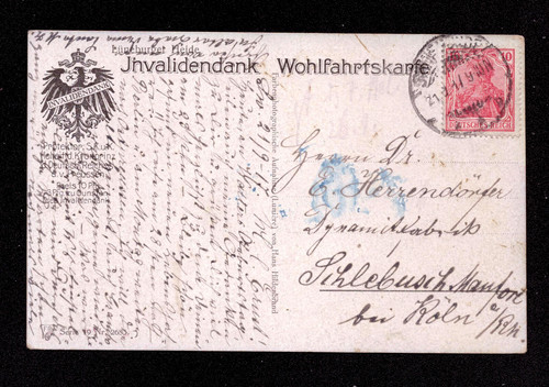 Farb wohlfahrtskarte - farb.,