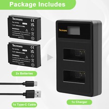 2x1,2Ah LP-E12 Akku+Ladegerät