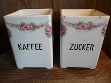 Aufbewahrung 2x Kaffe Zucker