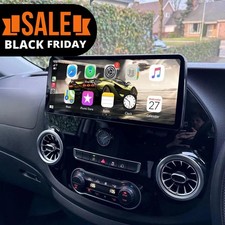 Apple Carplay Android 14 Autoradio 4+64GB Für Mercedes Benz Vito W447 2014-2023