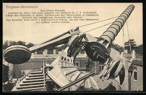 Ansichtskarte berlin treptow - ansichtskarte, berlin-treptow