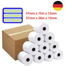 Thermopapier Bonrollen Universal Kassenrolle Registrierkasse POS Quittungspapier