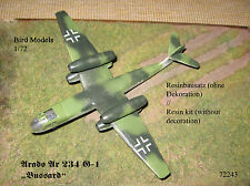 Arado Ar 234 G-1 "Bussard"    1/72 Bird Models Resinbausatz / resin kit