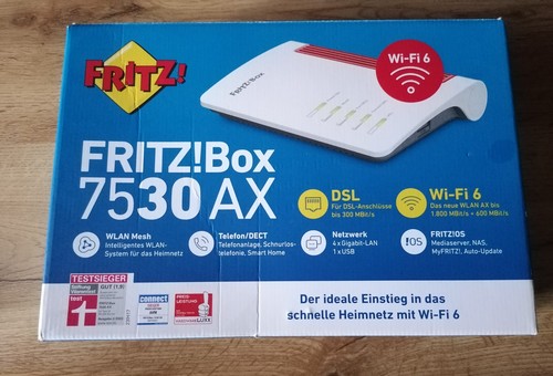 Fritz box 7530 neuwertig - fritz!,