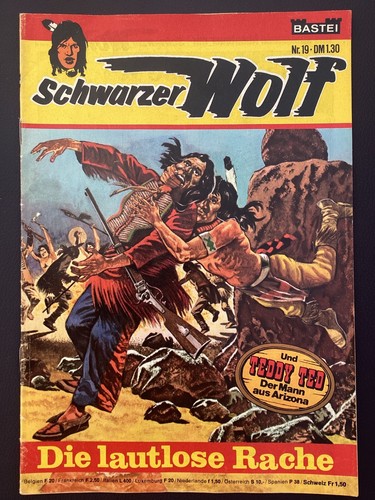 Bastei comic schwarzer wolf - bastei,