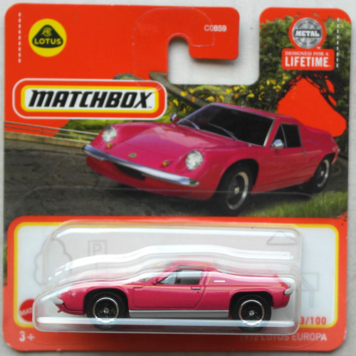 Matchbox 1972 lotus europa - lotus,