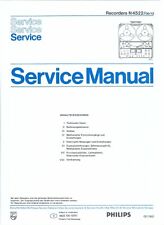 Philips Service Manual für N 4522  in deutsch Copy