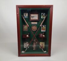 Alter historischer Hice Golf Club Schaukasten Diorama 3D Wandbild Sport Bild