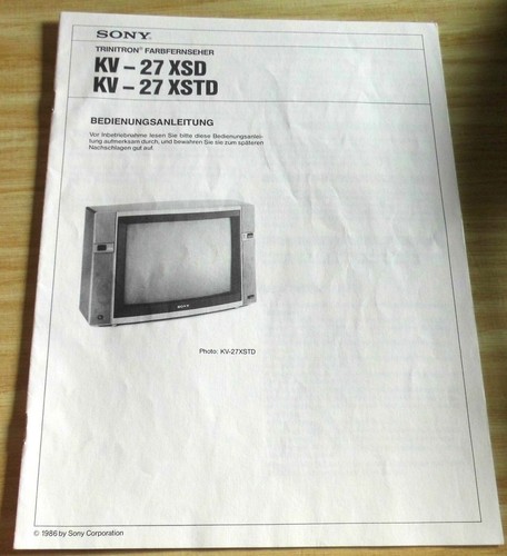 Sony trinitron fernseher - sony,