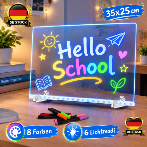 Abwischbares led zeichenbrett - abwischbares,