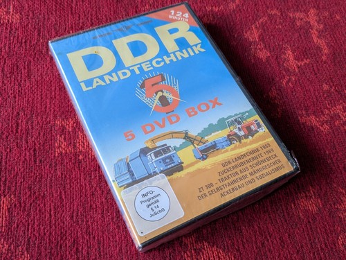 Dvd box ddr landtechnik - 5-dvd-box,