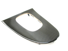 Original NEU Mercedes C209 CLK Carbon Mittelkonsole Schaltkulisse Einbaurahmen