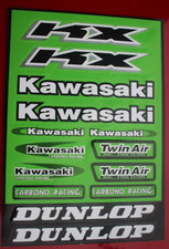 Kawasaki Motorrad Aufkleber