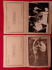 Zwei Großfotos. Klappkarten