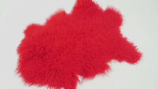 Tibetlammfell echt Farbe Rot