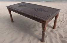 190x90cm massiv holz esstisch - massiv,