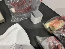 Hansgrohe Axor Pura Vida Fertig-Set UP-Ventil , weiß-chrom, 15978400