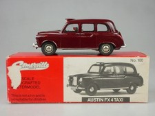 Somerville 100A 1/43 Austin FX4 Navy London Taxi Made in England Box  131091