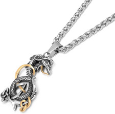 Drache Mit Keltischen Knoten