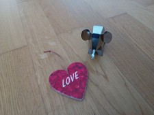 einzigartige Elefant Blech Deko & Herz Deko Love