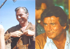 LEX  BARKER  /  PIERRE  BRICE    -   KARL  MAY     -   CA.      13  X  18    !!!