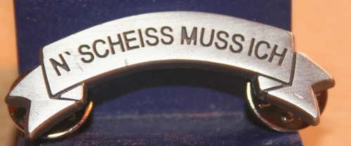Ausverkauf pin scheiss - pin,