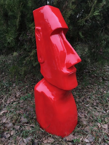 Design moai figur kopf rapa - figur,,