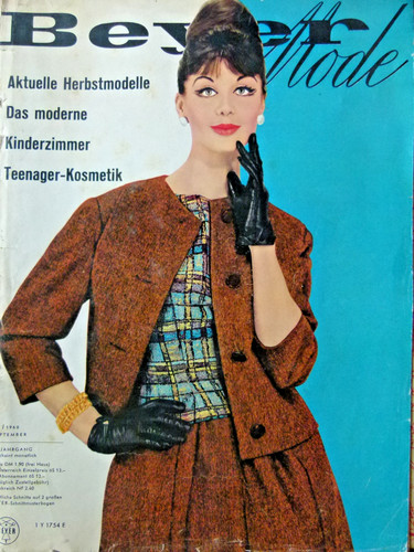 Altes modeheft beyer 1960 - altes, v.