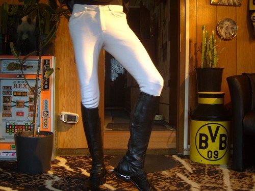 Damen lederreitstiefel von - lederreitstiefel,