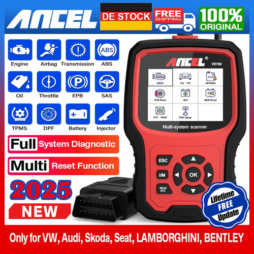 Ancel vd700 profi kfz - vd700,