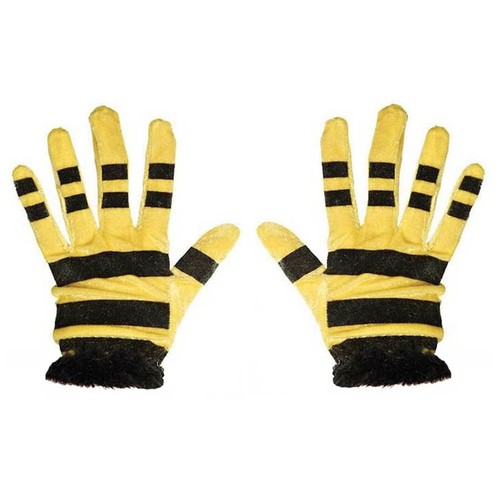 Biene handschuhe karneval - handschuhe,