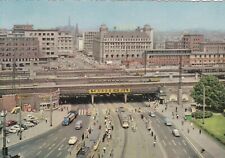 Alte Postkarte Essen, Freiheit mit Bahnhofsvorplatz. Ungelaufen. Erstbesitz.