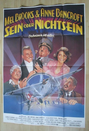 Filmplakat sein oder - sein,