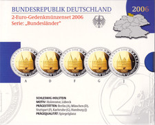 AV-VD BRD 2006 5 x 2 Euro