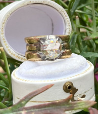 Antiker biedermeier ring mit - biedermeier,