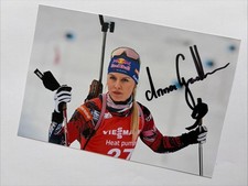 orig. Biathlon Autogramm Anna