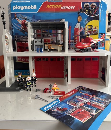 Playmobil feuerwehrstation - feuerwehrstation, /