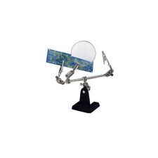 Werkzeug - Helping Hand mit 4-fach Lupe und stabilem Standfuss -ideales Geschenk