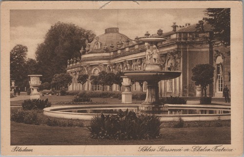 Potsdam schloss sanssouci - schloss,