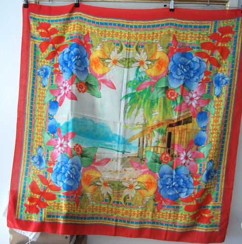 Krystall damen seidenpareo 110 - seidenpareo,