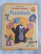Puzzlebuch Der kleine Maulwurf 5 Puzzles