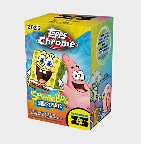 2025 topps chrome spongebob - 2025,