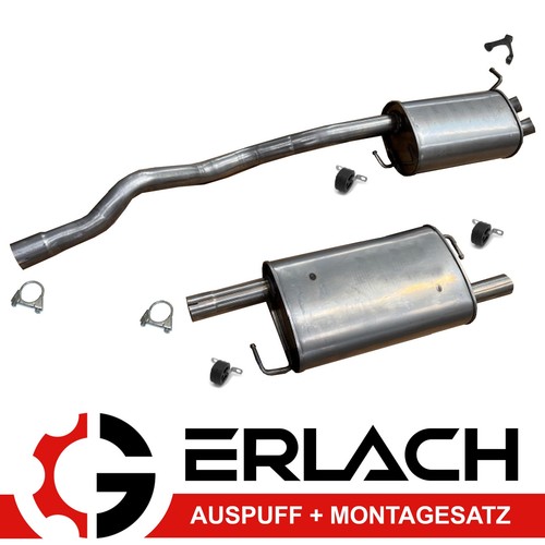 Edelstahl auspuffanlage für - edelstahl,