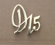 Messing emblem d15 - messing,