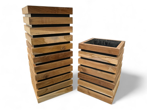 Holz blumenkasten - holz,